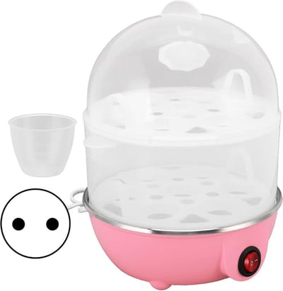 Snelle Eierkoker - Keukenapparaat - Eieren Koken - Automatische Uitschakeling - 14 Eieren - Roze