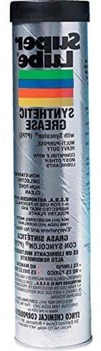 Vetpatroon Smeermiddel - Vetpatroon PTFE - Apparatuur Smeren - Synthetisch met PTFE - 400g - Wit