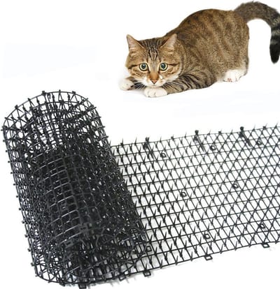 Kattenafschrikmat met spikes - Effectieve oplossing voor het afschrikken van katten (30 x 200 cm)