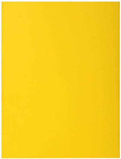 Exacompta ROCK''S 210 Pak van 100 dossiermappen 210g/m2 24x32cm voor A4. - Citroengeel - 210011E