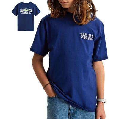 Vans Racing Flames SS Shirt Junior - Maat L