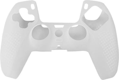 DrPhone PSX – Controller Case – Beschermhoes - Geschikt Voor PS5 - Extra Grip - Transparant