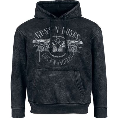Guns N' Roses Trui met capuchon - Bullet Logo - L tot XXL - voor Vrouwen - antraciet