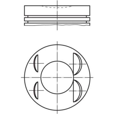 Zuiger MAHLE 021 PI 00127 000