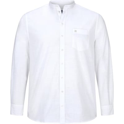 Babista herren Overhemd - 39/40 - wit - Plus Size