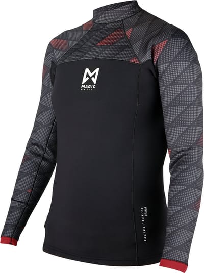 Magic Marine Heren Winter Racing 3mm Flatlock Neopreen Vest Mm081