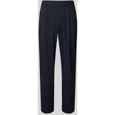 straight fit broek met viscose