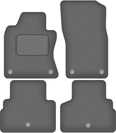Wielganizator WLG-CARLUX-GRAFIET Serie - Automatten - Infinity Q60 - Velours - Grafietkleur