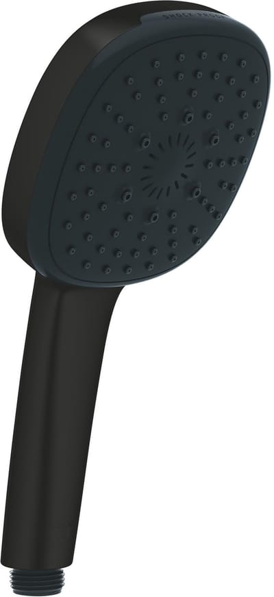 GROHE Vitalio Comfort 110 - Handdouche - Afgeronde vierkante douchekop van 110 mm - 3 Straalsoorten - Waterbesparend - Mat Zwart