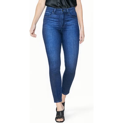 PAIGE Margot Crop Ballad Size: W24 | Skinny Outlet | Dames | Blauw