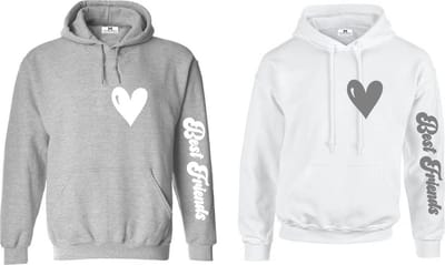 Hoodie set voor Vriendinnen-Vriendschap-Best Friends-Maat S