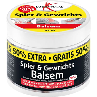 Lucovitaal Spier & Gewrichtsbalsem 50% extra