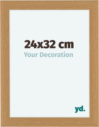 Your Decoration - Fotolijst 24x32 cm - MDF - Beuken - Como