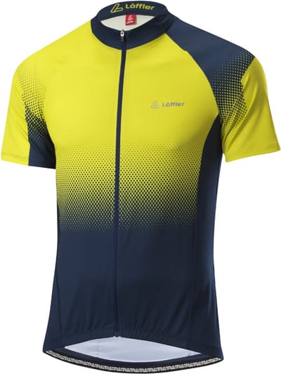 Loeffler fietsshirt korte mouwen M Bike Jersey FZ Dusty Mid - Geel - 52