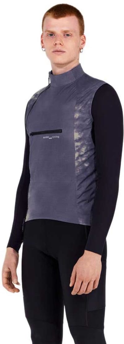 Santini Alpha™ Insulated Gilet Blauw M Man
