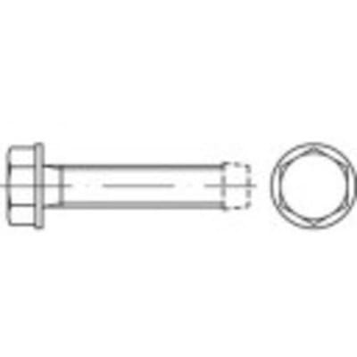 TOOLCRAFT 141136 Tapbouten M8 25 mm Buitenzeskant DIN 7500 Staal Galvanisch verzinkt 500 stuk(s)