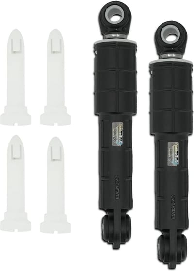 Wasmachine Schokdemper - Onderdelen Set - Stabiel Draaien - Directe Pasvorm - 2 Stuks - Zwart