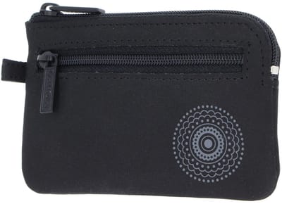 oxmox sleutelgeval New Cryptan Keyholder Circle Bloom Print Grey Black zwart