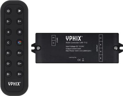 RGB Controller CRF-T12 incl. RF afstandsbediening