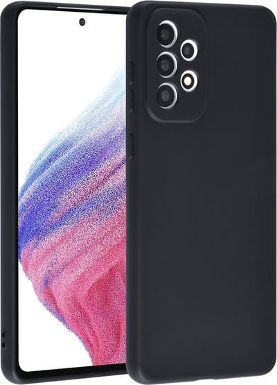 UNIQ Accessory Zwart hoesje voor Galaxy A73 5G - TPU Backcover
