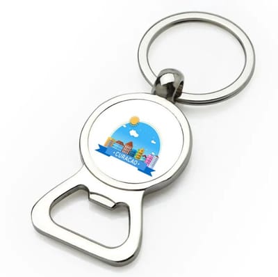 Akyol - curacao flesopener - Wereld - vakantie - antillen - 9 bij 3 cm