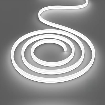Neon LED Strip - Brinton Neo - 100 Meter - Helder/Koud Wit 6500K - Waterdicht IP65 - Directe Aansluiting op Netstroom - Werkt zonder Driver - SMD 2835