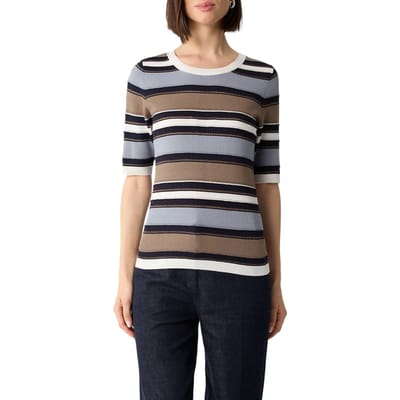 Comma Pullover Grey/black Größe: 38 | Pullover Outlet | Damen | Grau