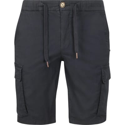 Broek No Excess Short Stretch Cargo navy