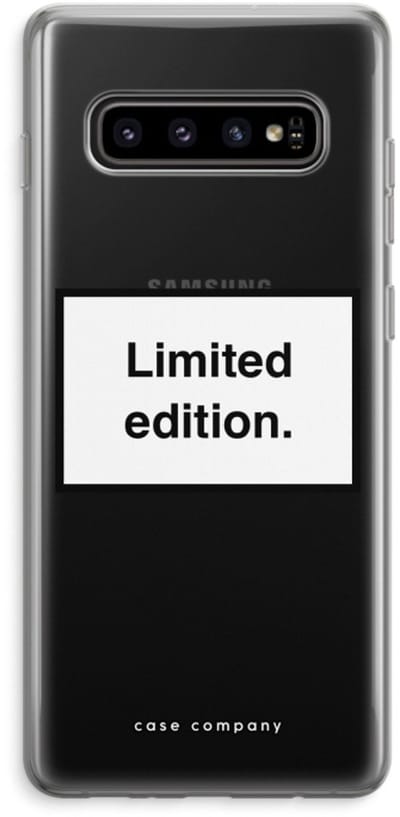 Hoesje geschikt voor Samsung Galaxy S10 Plus hoesje - Limited edition - Soft Cover Telefoonhoesje - Bescherming aan alle Kanten en Schermrand