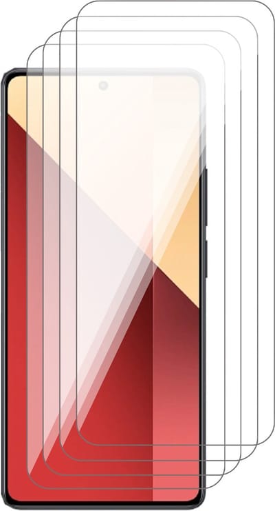 Screenprotector geschikt voor Xiaomi Redmi Note 13 Pro 5G / Poco X6 5G - 4x Glas Screen Protector