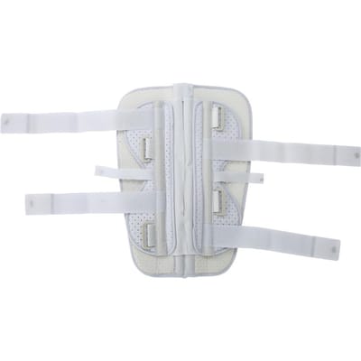 Genouillère articulée réglable Fixation chirurgicale Stabilisation Fracture Support de cheville L L white