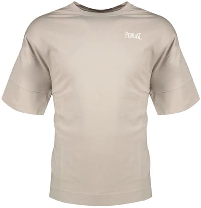 Everlast Dye Over T-shirt Met Korte Mouwen Beige M Man