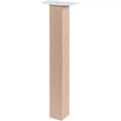 Duraline Meubelpoot Vierkant Hout 5x5x42cm Beuken Fsc