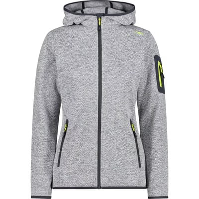 CMP Zip Hoodie - Grey-limone - Maat Damen_EU 34