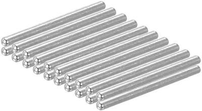 Roestvrijstalen Locking Pegs 1 x 10 mm, 20 Stuks, Ronde Kop, Vlakke Bevel Eind, Voor Bunk Pegs en Planksteunen, Duurzaam en Betrouwbaar