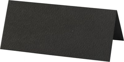 Naamkaarten - Zwart - DIY Kaarten Voor Decoratie - Creatieve Labels Voor Namen - Hobby Kaarten Voor Handwerk - Formaat 9x4cm - Gewicht 220gr - Set Van 20 Stuks