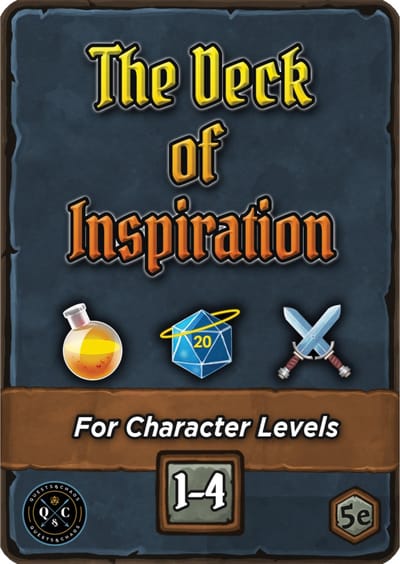 Quest And Chaos Deck of Inspiration - D&D 5e voor levels 1-4