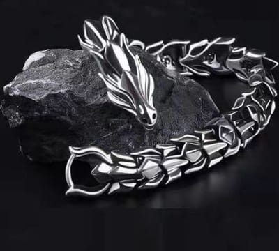 viking - draak armband - midguard draak - viking - armband - Exclusive Ketting met gift box - Accessoires - Larpcenter.nl - Cadeau - Viking - Cadeau voor hem - Cadeau voor haar - Sinterklaas cadeau - Shoen cadeau - Kerst cadeau - Kerst -