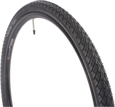 Fietsband - Draadband Wielband - Stadsritten & Tochten - Robuuste 22 TPI Karkasse - 700 x 45C - Zwart