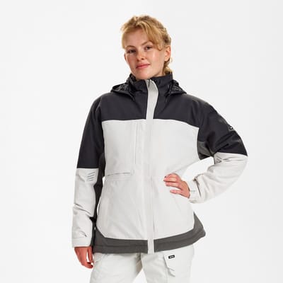 Engel Entire winterjack voor dames 1435-176 - Bone White / Anthracite Grey - XS