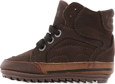 Baby | Eerste stapschoenen | Jongens | Dark Brown | Leer | Shoesme | Maat 20