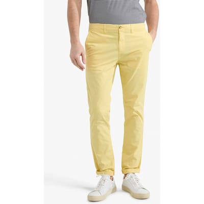 McGregor Mf Chino Summer Poplin Lemon Yellow Size: 31 | Chinos Outlet | Heren | Geel