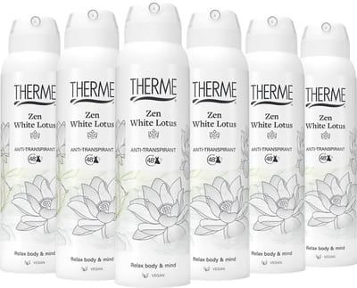 Therme Zen White Lotus Anti-Transpirant - 6 x 150 ml - Voordeelverpakking