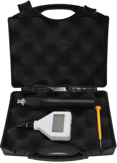 Bodem pH Meter - Vocht en pH Tester - Tuin Gazon Boerderij - LCD Achtergrondverlichting - 0.00-14.00 PH - Zwart