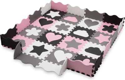 Kidwell Puzzel speelmat happy love roze