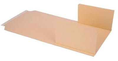 Boekverpakkingen 50 stuks - Bruin Karton 310 x 250 x 20-70 mm