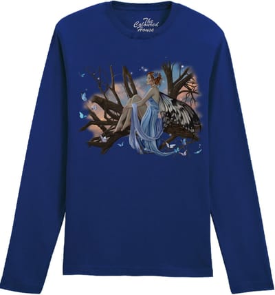 Faery Forest The Coloured House Longsleeve T-shirt XXL