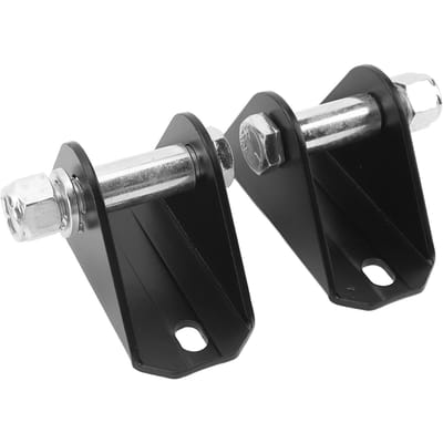 Kit de 2 pièces d'éliminateurs de goupilles de barre d'amortisseur supérieur arrière Fer haute résistance Réduction du bruit pour Unlimited LJ Cherokee XJ gray