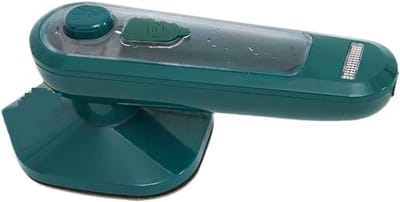 Mini-reisstomer, Draagbare Handheld Stoomboot Kleine Stoomijzer 30w Kleding Stoomboten Ruimte Bespaard Strijkmachine Voor Reizen Naar Huis Draagbare kledingstomer(Green)