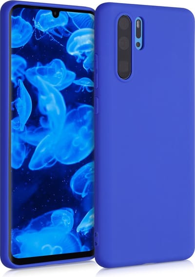 kwmobile telefoonhoesje geschikt voor Huawei P30 Pro - Hoesje voor smartphone - Back cover in Baltisch blauw